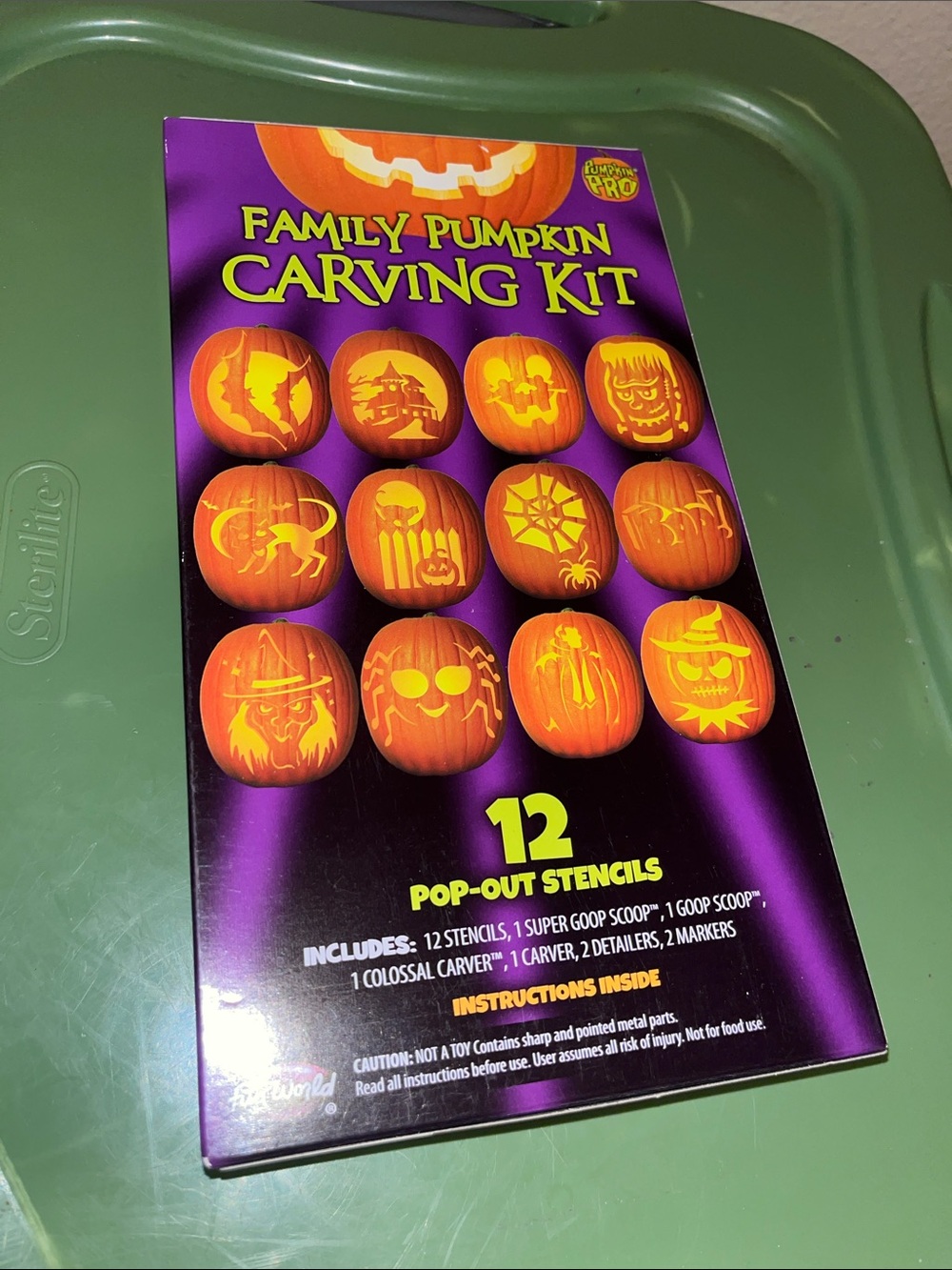 Halloween Family Pumpkin Carving Kit